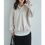 襟付きオーバーサイズスウェット | RANAN | 詳細画像19 