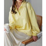 襟付きオーバーサイズスウェット | RANAN | 詳細画像24 