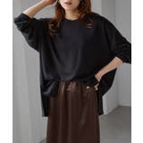 ブラック | オーバーサイズスウェットT | RANAN