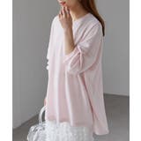 ピンク | オーバーサイズスウェットT | RANAN