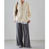 フロントハーフジップスウェット | RANAN | 詳細画像14