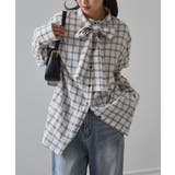 ２ｗａｙボウタイチェックシャツ | RANAN | 詳細画像1 