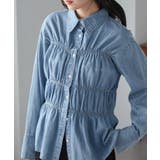 ライトデニムシャーリングデザインシャツ | RANAN | 詳細画像31 