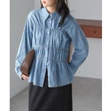 ライトデニムシャーリングデザインシャツ | RANAN | 詳細画像33 