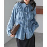 ライトデニムシャーリングデザインシャツ | RANAN | 詳細画像34 