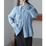 ライトデニムシャーリングデザインシャツ | RANAN | 詳細画像35 