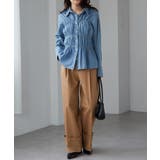 ライトデニムシャーリングデザインシャツ | RANAN | 詳細画像41 