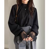 レースフリルプチハイネックブラウス | RANAN | 詳細画像11 