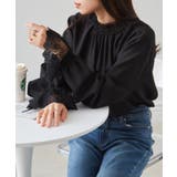 レースフリルプチハイネックブラウス | RANAN | 詳細画像15 