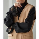 レースフリルプチハイネックブラウス | RANAN | 詳細画像3