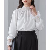 レースフリルプチハイネックブラウス | RANAN | 詳細画像8