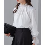 レースフリルプチハイネックブラウス | RANAN | 詳細画像9