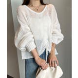 モヘアライク２ＷＡＹギャザーニット | RANAN | 詳細画像12 