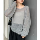 モヘアライク２ＷＡＹギャザーニット | RANAN | 詳細画像7 