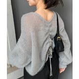 ライトグレー | モヘアライク２ＷＡＹギャザーニット | RANAN