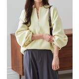 ハーフジップスウェットライクニット | RANAN | 詳細画像21 