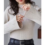 フレアースリーブニュアンスカラーニット | RANAN | 詳細画像1 