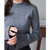 フレアースリーブニュアンスカラーニット | RANAN | 詳細画像10 