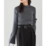 フレアースリーブニュアンスカラーニット | RANAN | 詳細画像14 