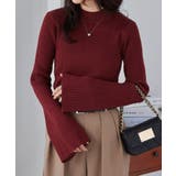 フレアースリーブニュアンスカラーニット | RANAN | 詳細画像19 