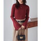 フレアースリーブニュアンスカラーニット | RANAN | 詳細画像21 