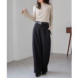 フレアースリーブニュアンスカラーニット | RANAN | 詳細画像7 