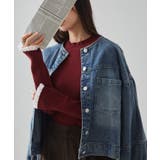 シアーフリルハイネックリブニット | RANAN | 詳細画像20 