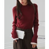 シアーフリルハイネックリブニット | RANAN | 詳細画像21 