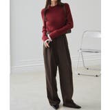 シアーフリルハイネックリブニット | RANAN | 詳細画像22 