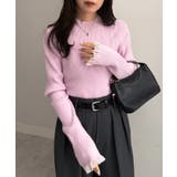 シアーフリルハイネックリブニット | RANAN | 詳細画像32 