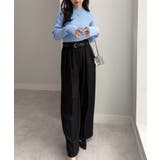 シアーフリルハイネックリブニット | RANAN | 詳細画像39 