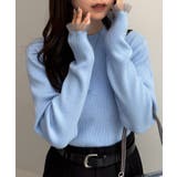 シアーフリルハイネックリブニット | RANAN | 詳細画像40 