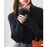 シアーフリルハイネックリブニット | RANAN | 詳細画像6 