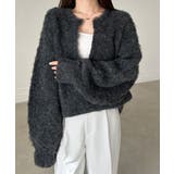 ディープキーネックシャギーニット | RANAN | 詳細画像10 