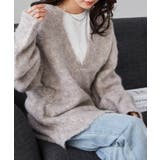 ディープキーネックシャギーニット | RANAN | 詳細画像13 