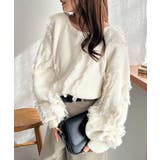 ニュアンスフリンジニット | RANAN | 詳細画像3