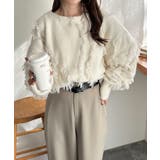 ニュアンスフリンジニット | RANAN | 詳細画像4