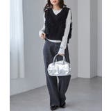 ループフリンジニットベスト | RANAN | 詳細画像8 