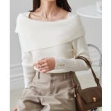 アシメオフショルリブニット | RANAN | 詳細画像14 