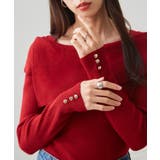 アシメオフショルリブニット | RANAN | 詳細画像7 