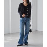 ゴールドボタンラメフェザーカーディガン | RANAN | 詳細画像9 