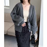 フロントレイヤードＶカーディガン | RANAN | 詳細画像13 