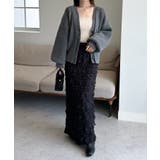 フロントレイヤードＶカーディガン | RANAN | 詳細画像15 