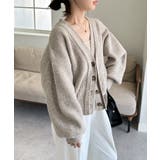 フロントレイヤードＶカーディガン | RANAN | 詳細画像20 