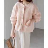 ゴールド調ボタンループ編みニットジャケット | RANAN | 詳細画像27 