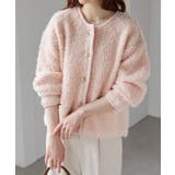 ゴールド調ボタンループ編みニットジャケット | RANAN | 詳細画像3 