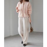 ゴールド調ボタンループ編みニットジャケット | RANAN | 詳細画像31 