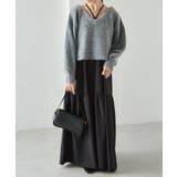 シャギーニット×キャミワンピースセット | RANAN | 詳細画像16 