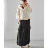 シャギーニット×キャミワンピースセット | RANAN | 詳細画像18 