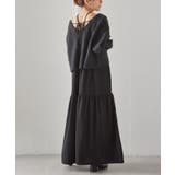 シャギーニット×キャミワンピースセット | RANAN | 詳細画像3